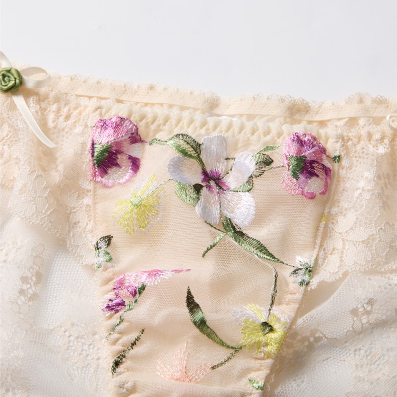Lace See Through Women Sexy Li – обзор и цена Embroidery Flower