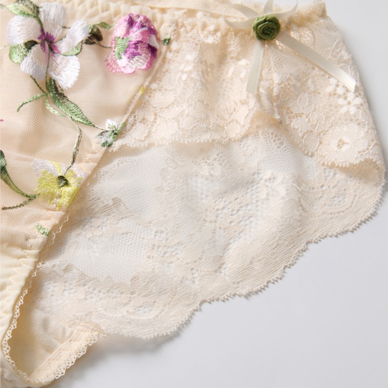 Lace See Through Women Sexy Li – обзор и цена Embroidery Flower