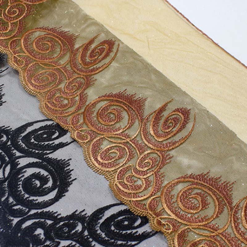 28Yards Embroidery Lace Fabric – обзор и цена Embroidery Yellow Dress