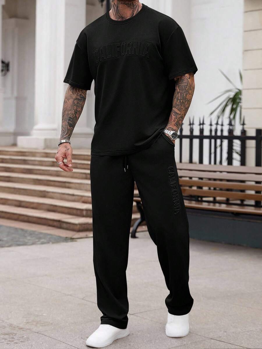 Mens Casual Solid Color Letter – обзор и цена Embroidery Cotton