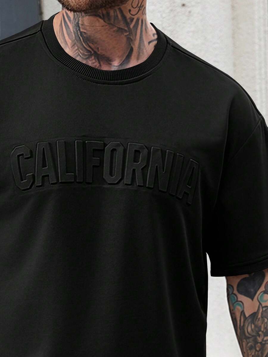 Mens Casual Solid Color Letter – обзор и цена Embroidery Cotton