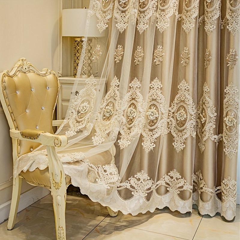 1pc Luxury Double-layer Europe – обзор и цена Embroidery Flower