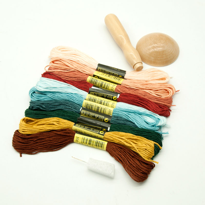 Darning Supplies Kit Wood Darn – обзор и цена Embroidery Egg