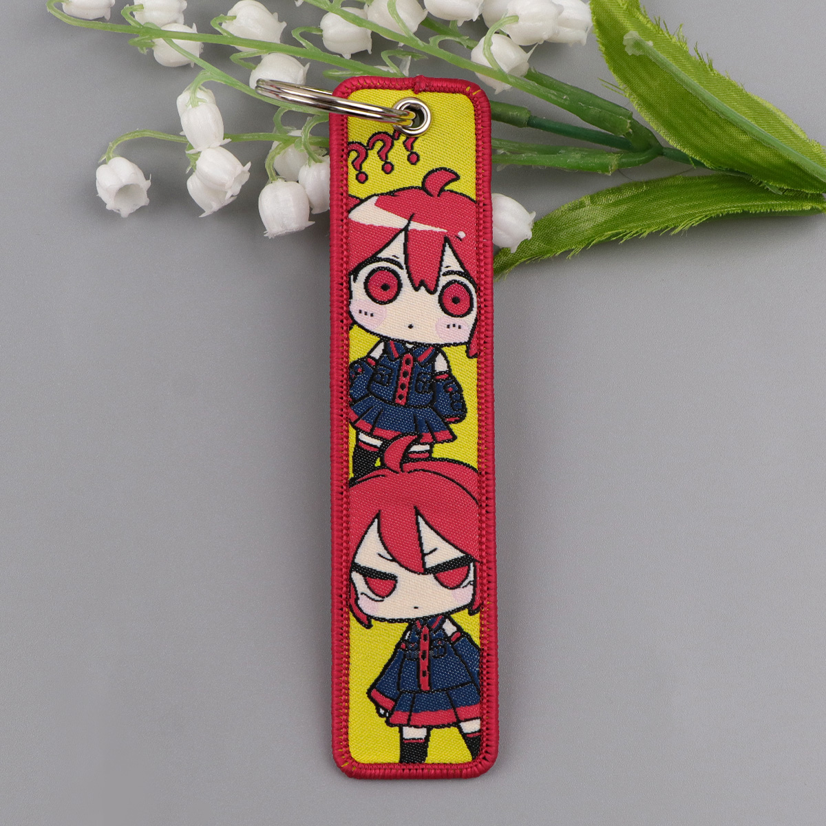 1PCS Cute Girl Embroidered Key – обзор и цена Embroidery Xmas