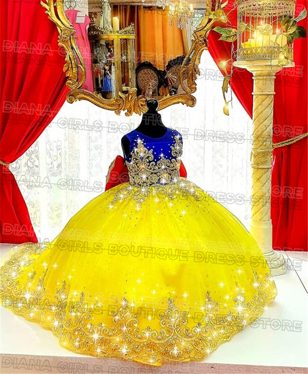 Gorgeous Yellow Flower Girl Dr – обзор и цена Embroidery Yellow Dress