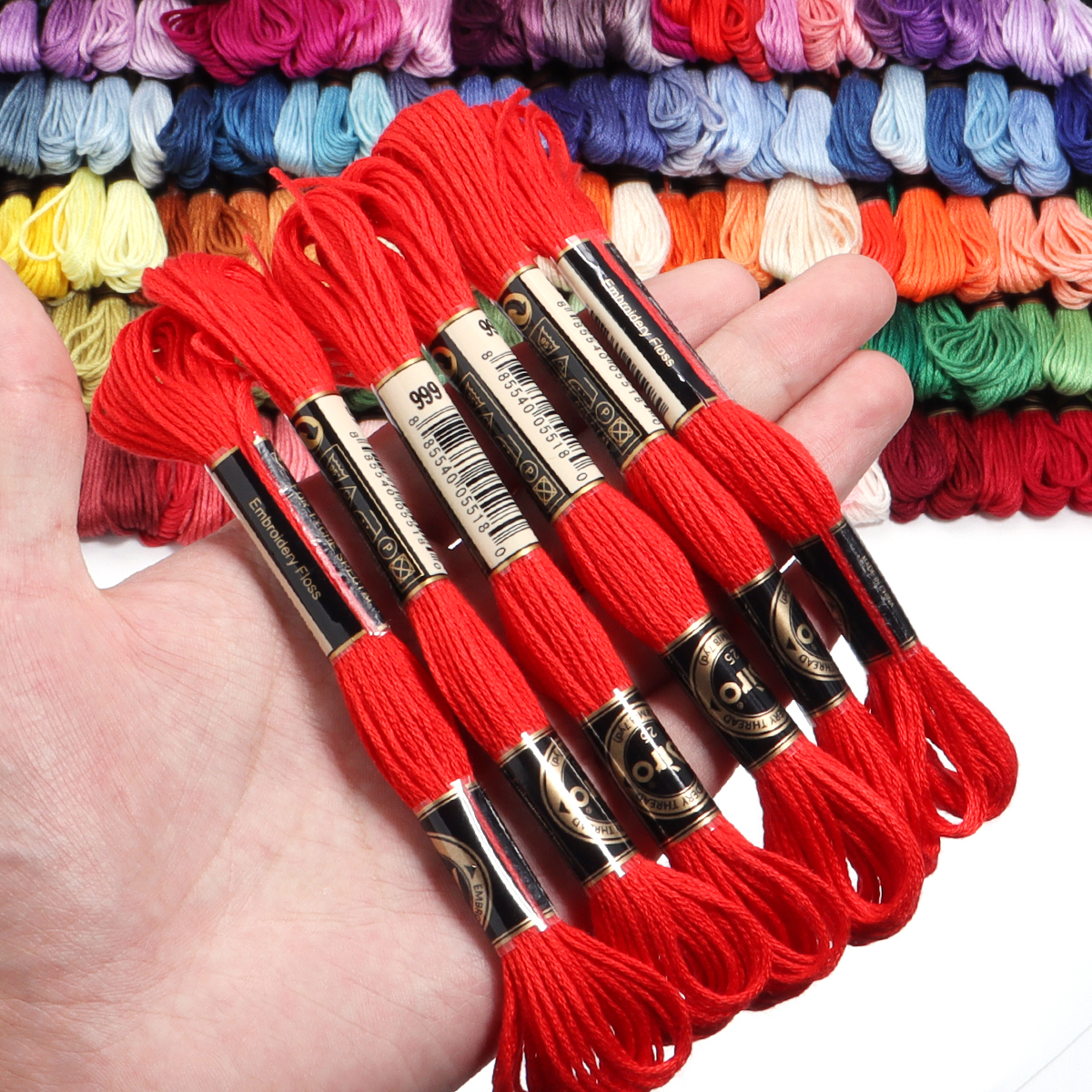 6Pcs/Lot Multicolor Polyester  – обзор и цена Embroidery Service
