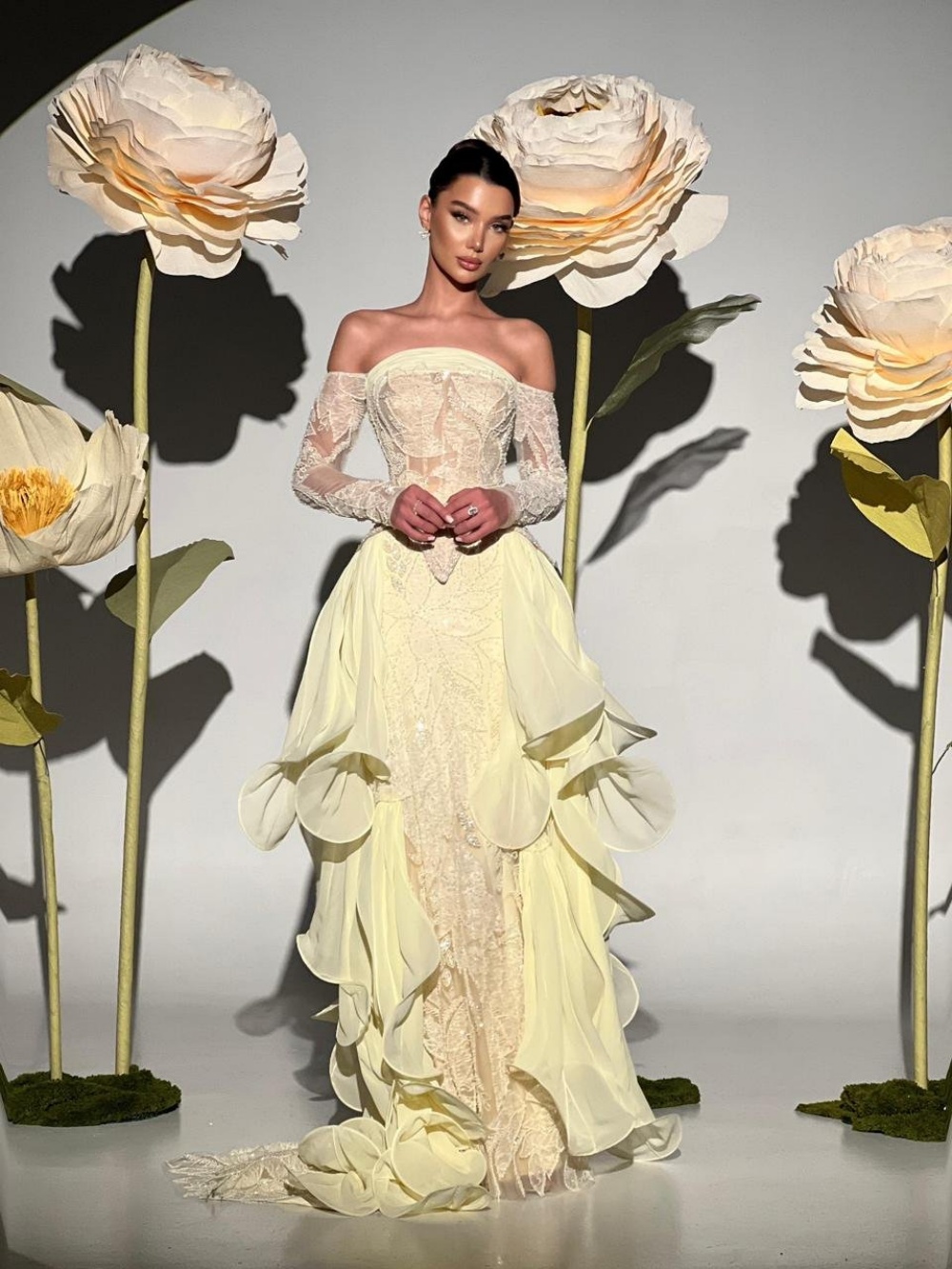 Exquisite Butter Yellow Prom D – обзор и цена Embroidery Yellow Dress