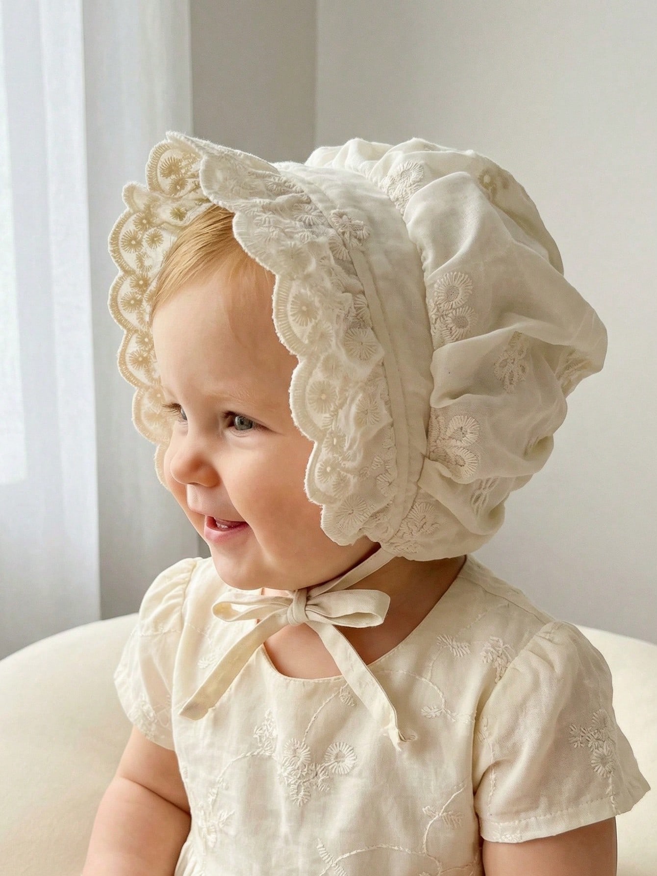 1pcs 6-18M Baby Girls White La – обзор и цена Embroidery Flower