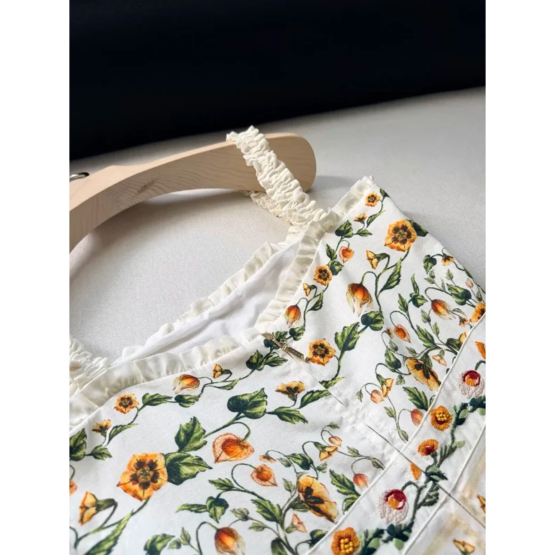 2026 Women Yellow Floral Embro – обзор и цена Embroidery Yellow Dress