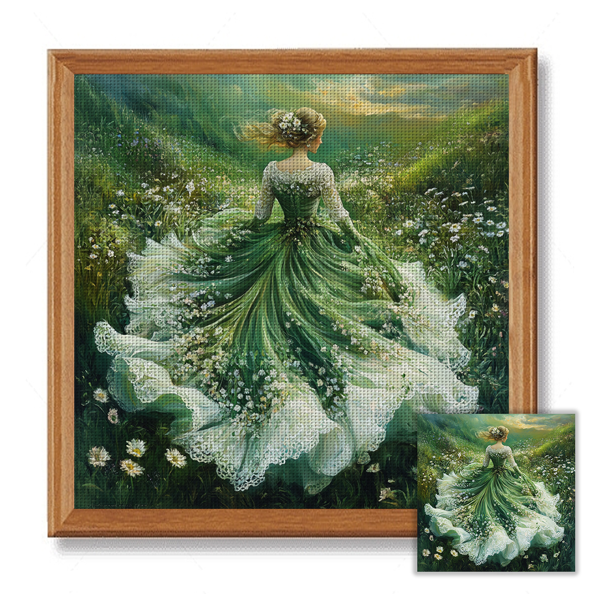 1PC 30X30cm/11.8X11.8inch, Chr – обзор и цена Embroidery Xmas