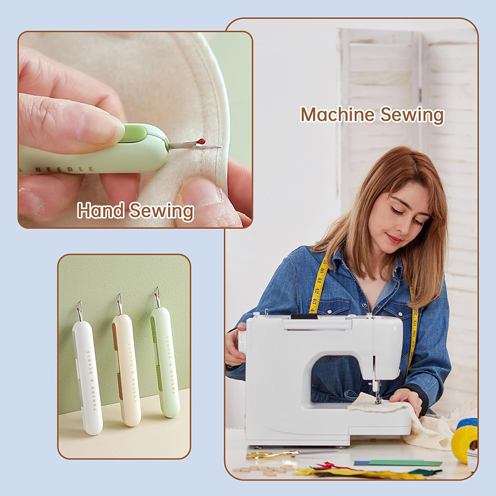 2 in 1 Needle Threader Seam Ri – обзор и цена Embroidery Removal Tool