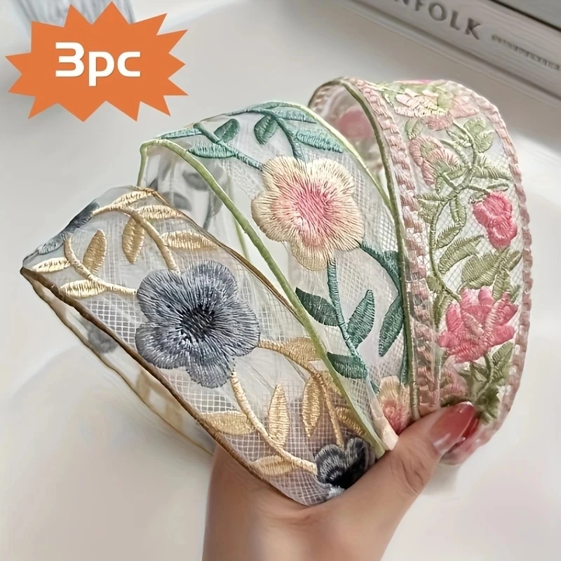 1/3pcs Elegant Chiffon Embroid – обзор и цена Embroidery Hoop