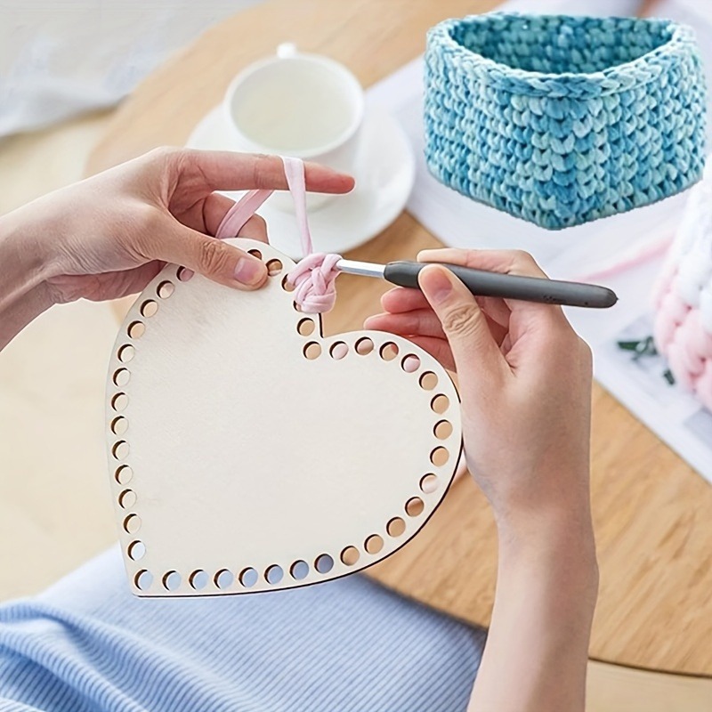 3pcs Heart-Shaped Crochet Bask – обзор и цена Embroidery Hoop