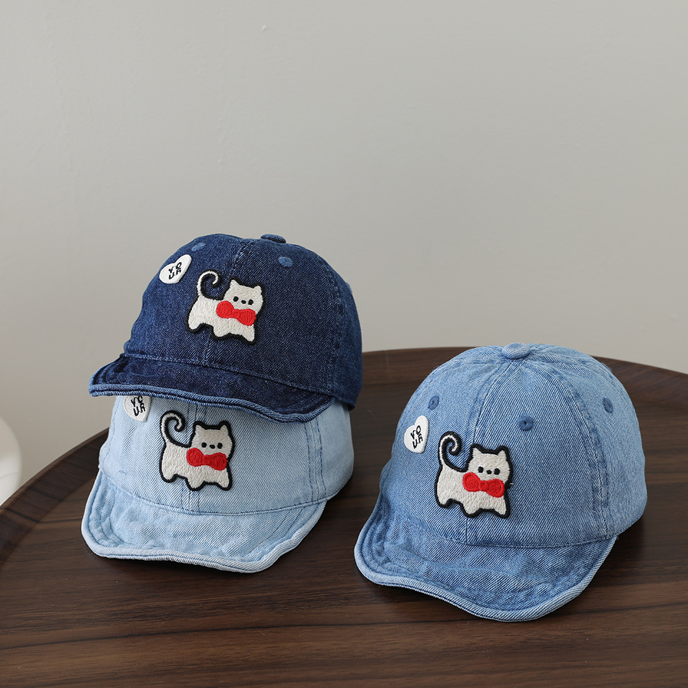 Children's washable denim soft – обзор и цена Embroidery Cap
