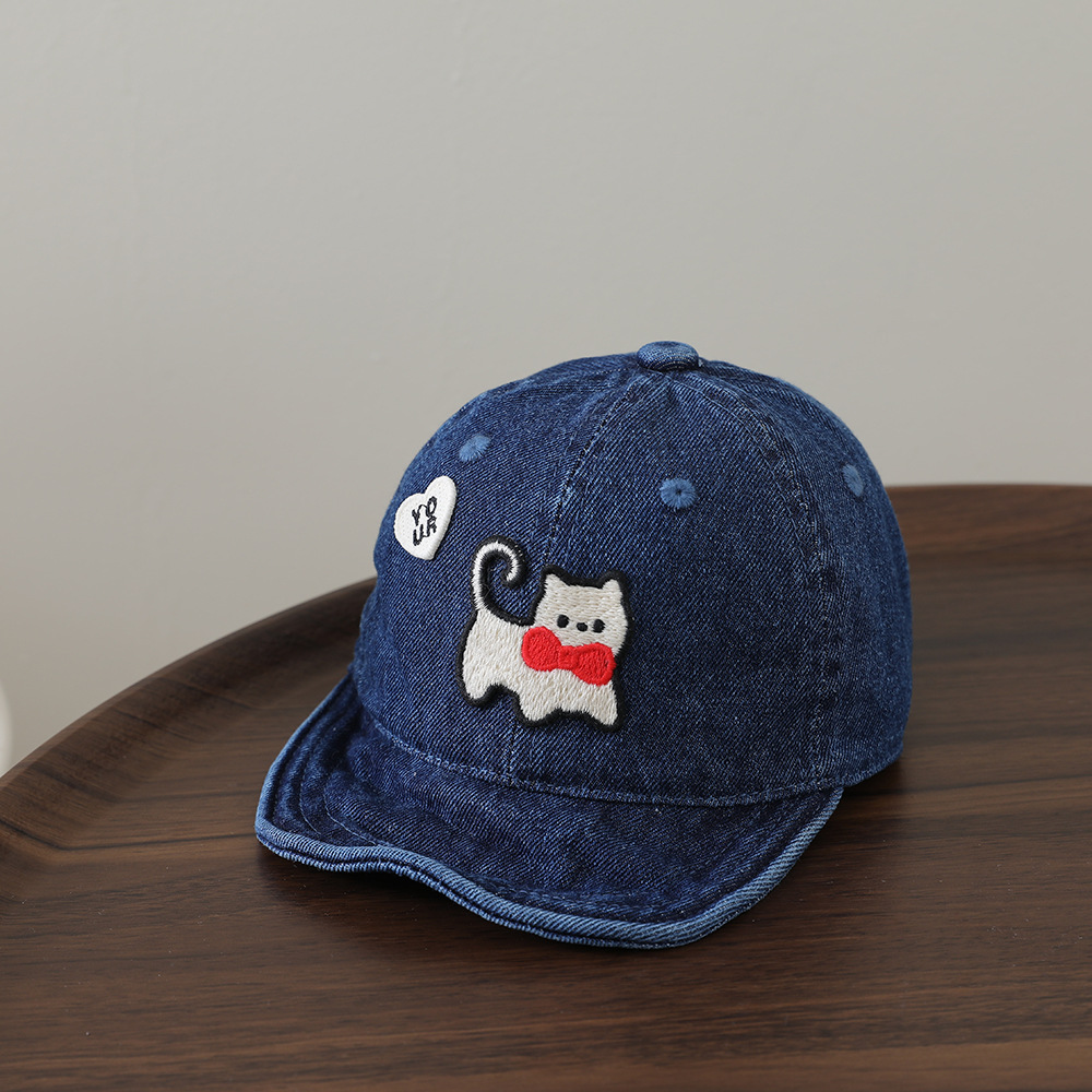Children's washable denim soft – обзор и цена Embroidery Cap