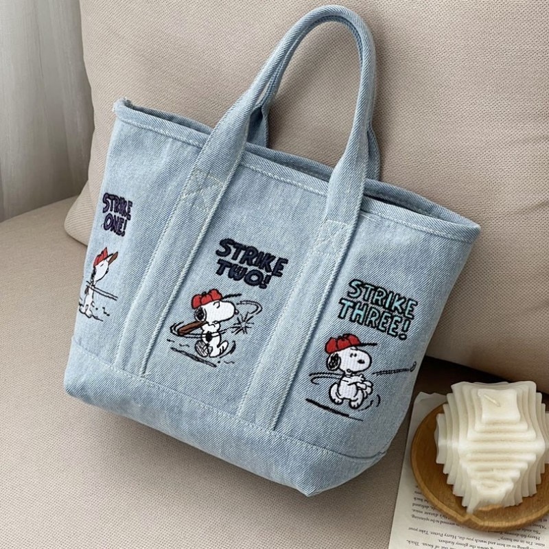 Snoopy Canvas Bag Cute Embroid – обзор и цена Embroidery Xmas