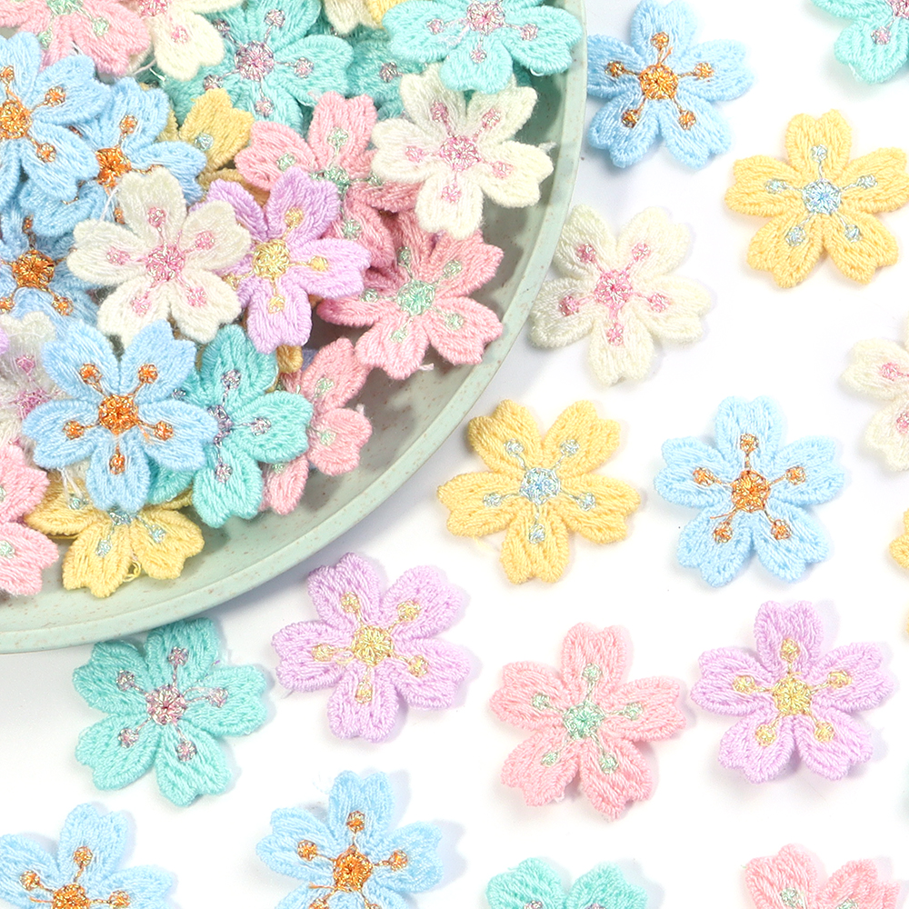 20pcs/lot Colorful 2.4cm Embro – обзор и цена Embroidery Patch