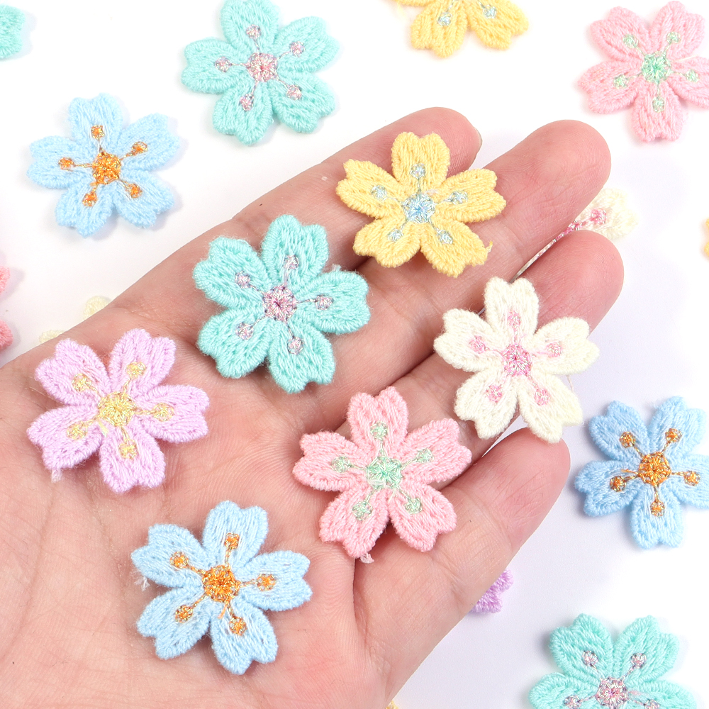 20pcs/lot Colorful 2.4cm Embro – обзор и цена Embroidery Patch