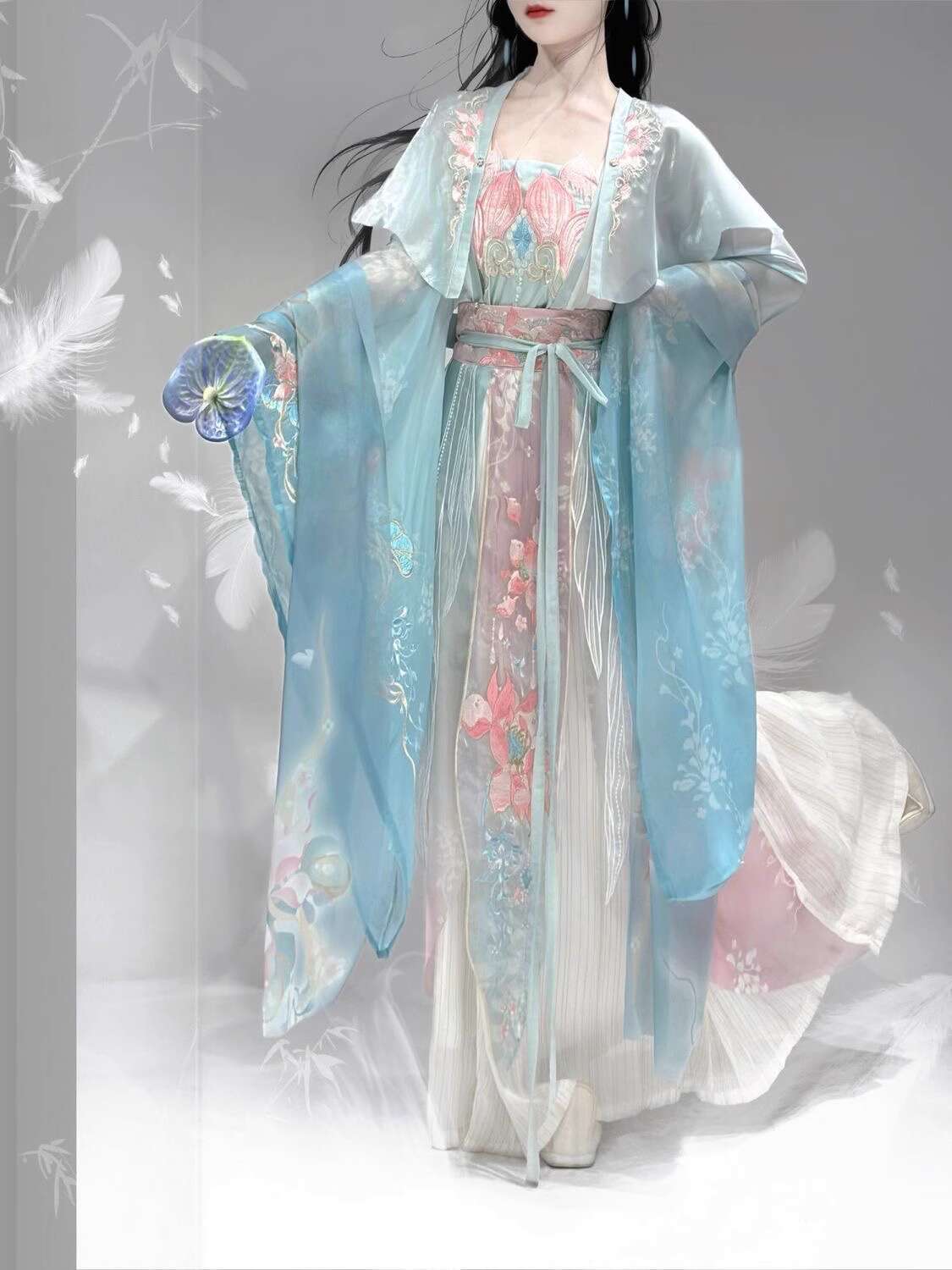New Hanfu Wei Jinfeng Heavy In – обзор и цена Embroidery Cotton