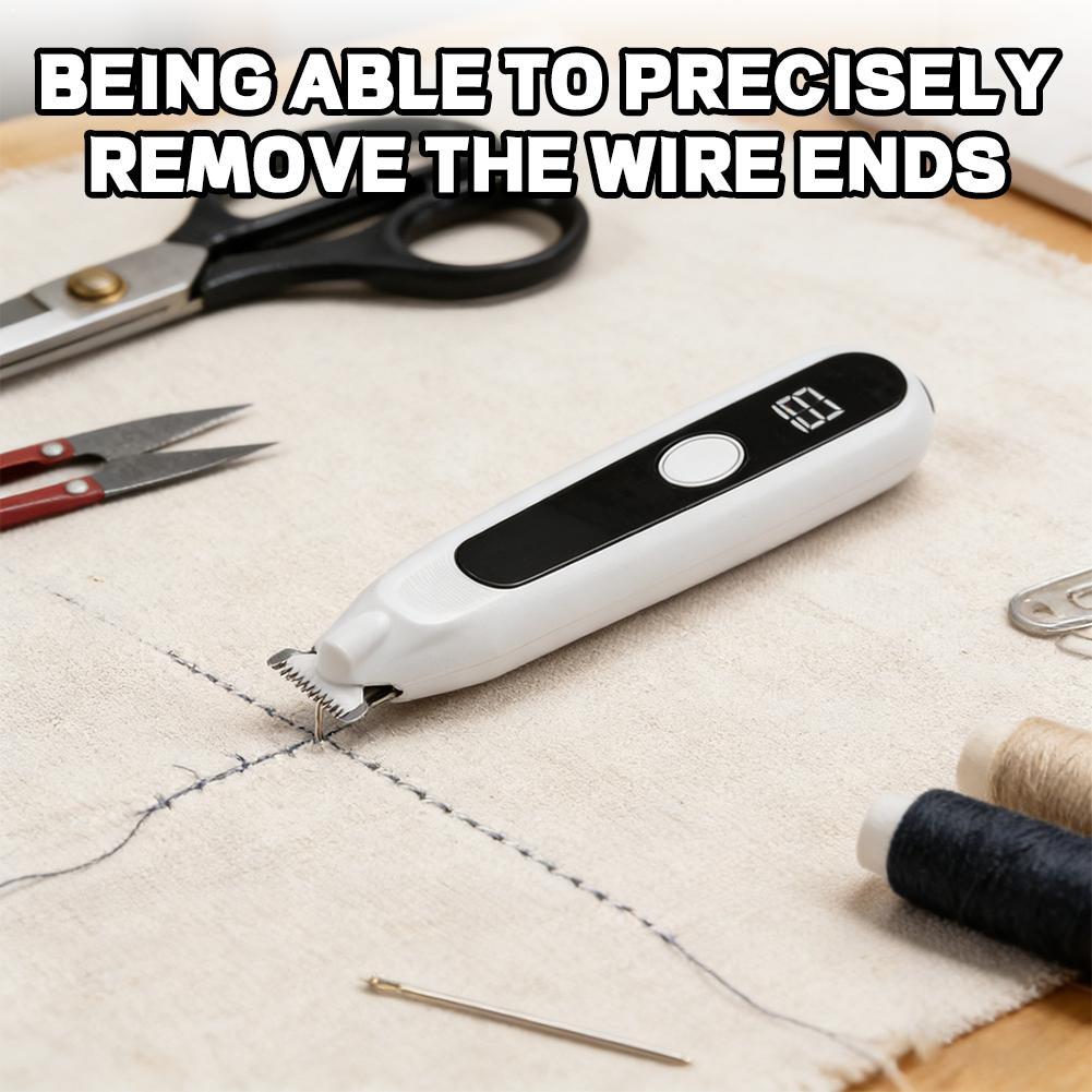 Professional Electric Seam Rip – обзор и цена Embroidery Removal Tool
