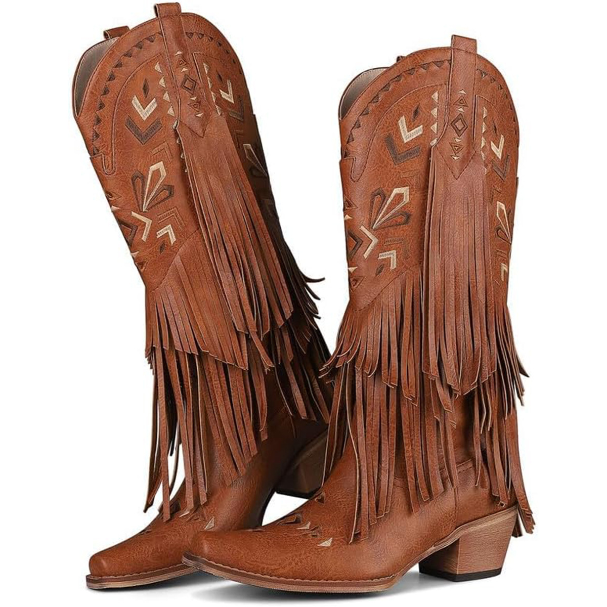 Women's Mid-calf Boots Retro W – обзор и цена Embroidery Design