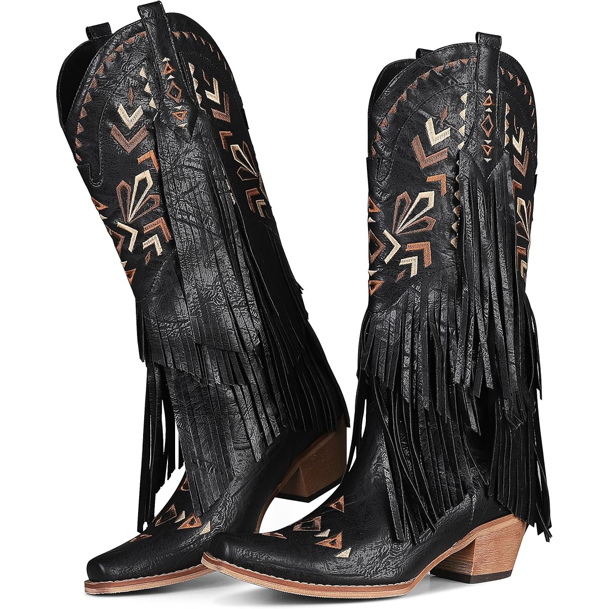 Women's Mid-calf Boots Retro W – обзор и цена Embroidery Design
