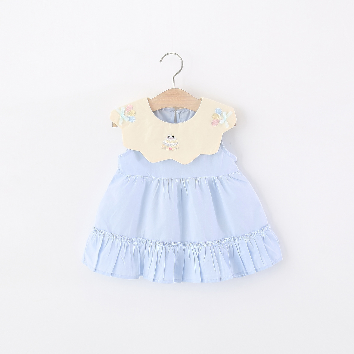 Toddler Girl Yellow Cotton Dre – обзор и цена Embroidery Yellow Dress