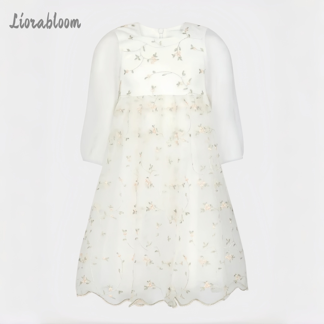 Customized Flower Girl Dress P – обзор и цена Embroidery Flower