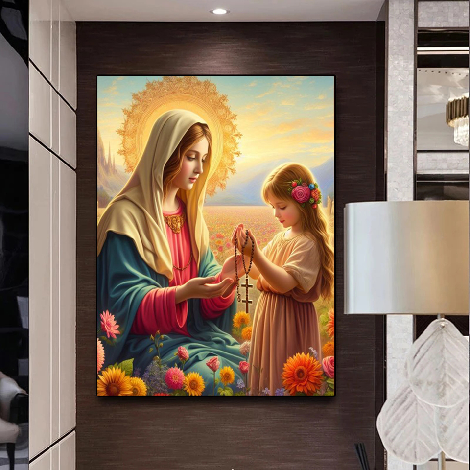 Frameless,Diamond Painting Vir – обзор и цена Embroidery Flower