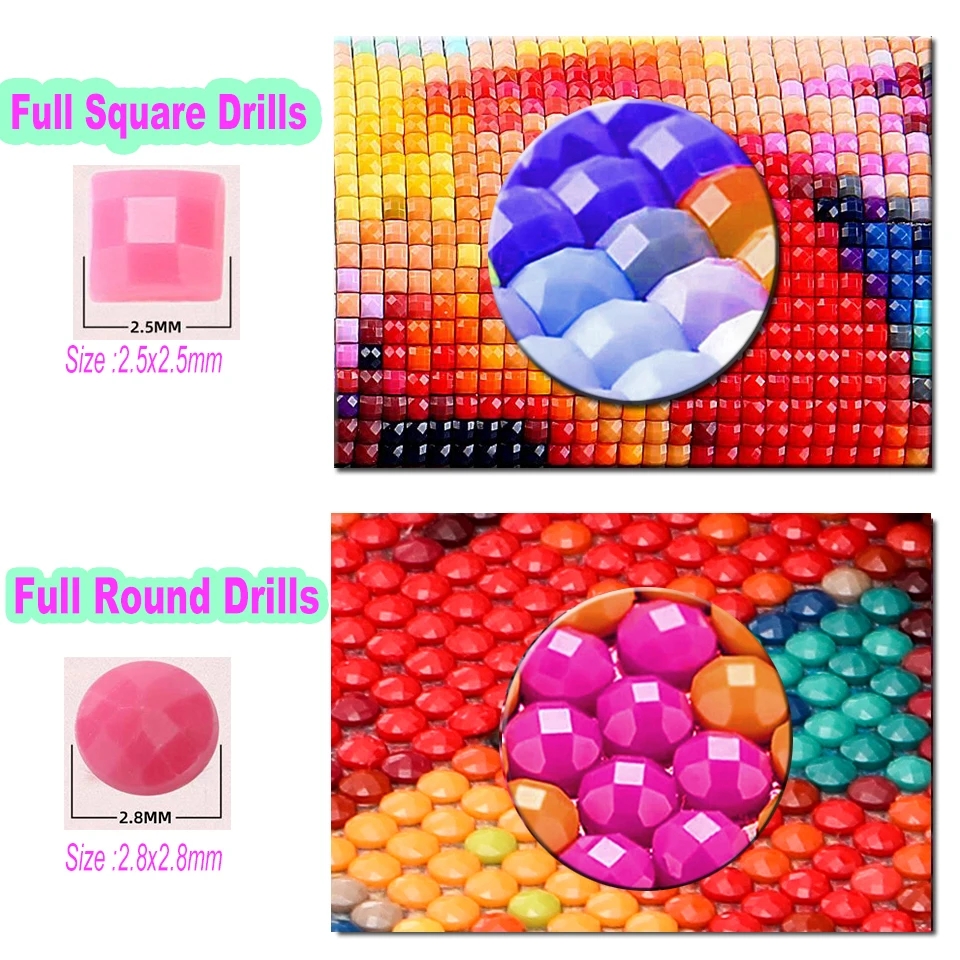 Frameless,Diamond Painting Vir – обзор и цена Embroidery Flower